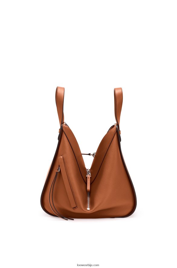 Loewe Жене мала торба за висећу мрежу од класичне телеће коже тан HJTY469