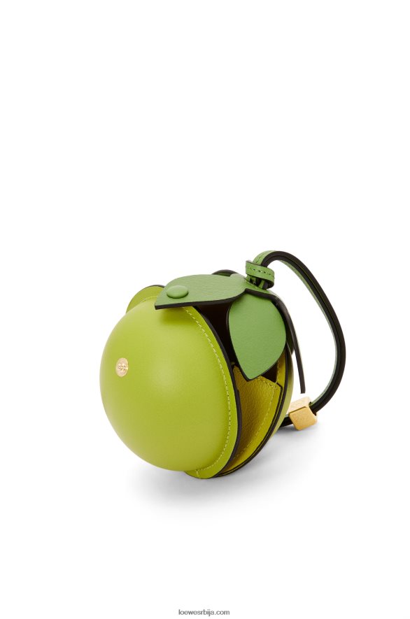 Loewe Жене кесица од лимете од класичне телеће коже ливада зелена HJTY585