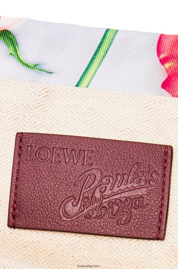 Loewe Жене платнена торбица од ружа плави јоргован HJTY587