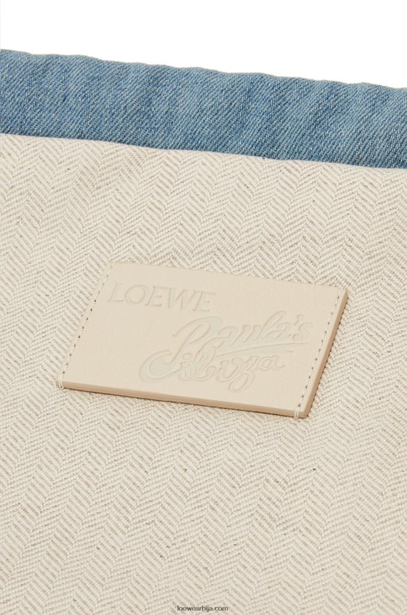 Loewe Жене кесица са везицом за рибу од тексаса светло плава HJTY588