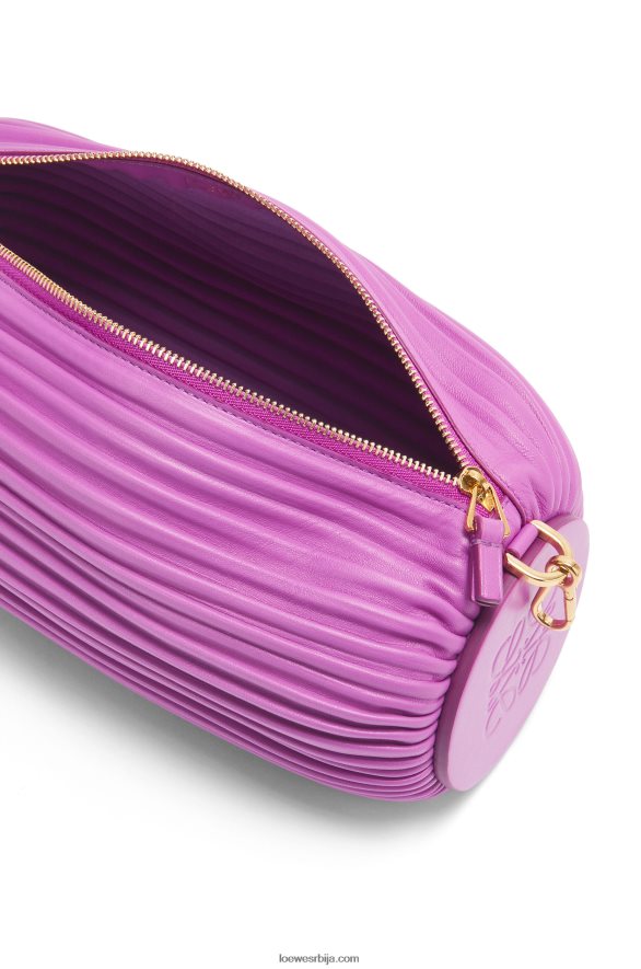 Loewe Жене торбица за наруквице од напа телеће коже светло љубичаста HJTY598
