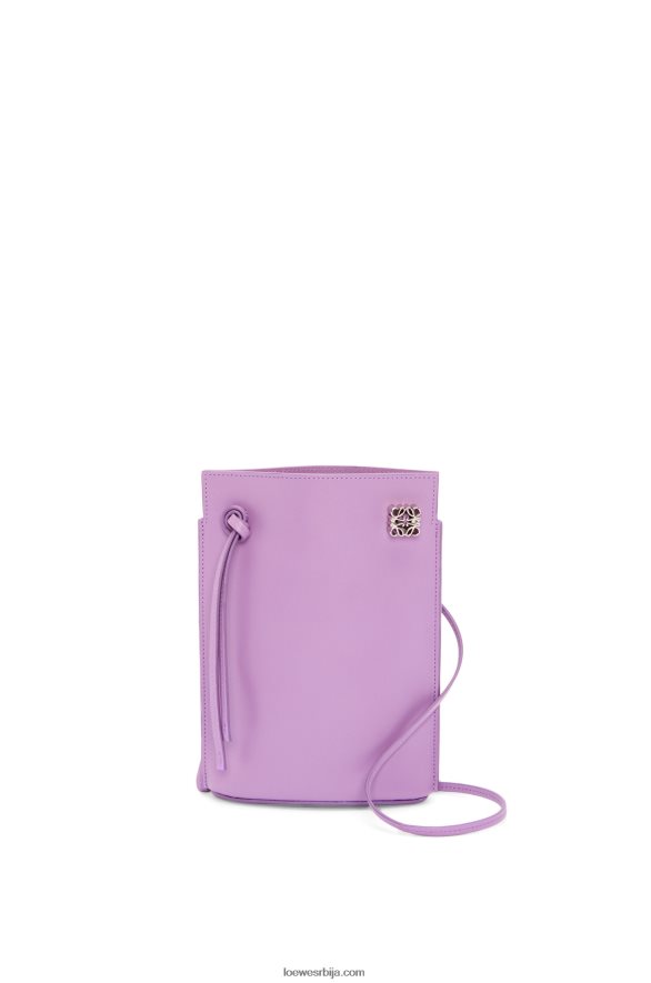 Loewe Жене џеп за коцкице од класичне телеће коже гуимауве HJTY573