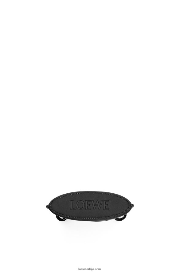 Loewe Жене џеп за коцкице од класичне телеће коже црн HJTY575