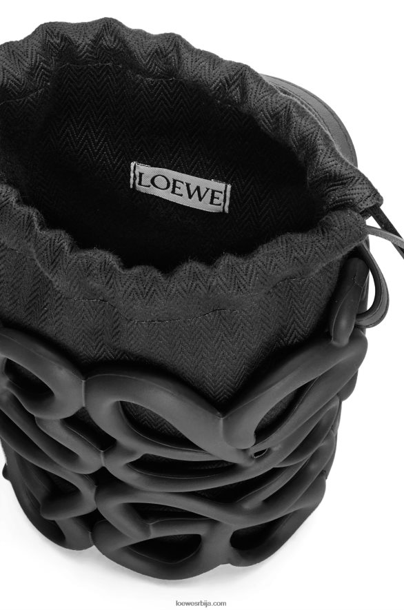 Loewe Жене анаграм надувани џеп од лагане пенасте гуме црн HJTY578