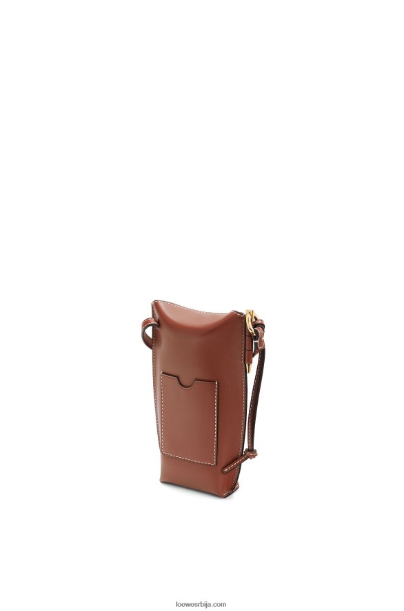 Loewe Жене џеп за капију од меке телеће коже рђа HJTY606