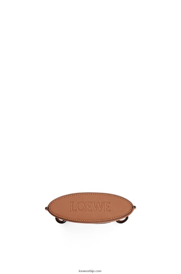 Loewe Жене џеп за коцкице од класичне телеће коже тан HJTY620