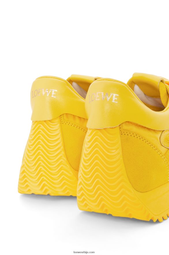 Loewe Жене флов руннер од антилоп и најлона жута HJTY652