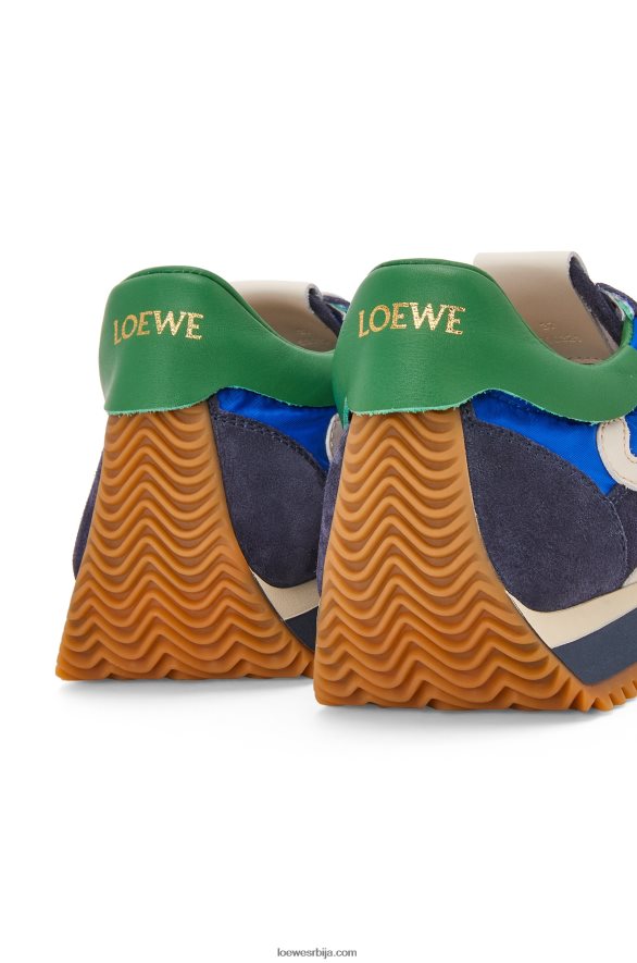 Loewe Жене фломастер од најлона и антилоп краљевско плава/плава HJTY653