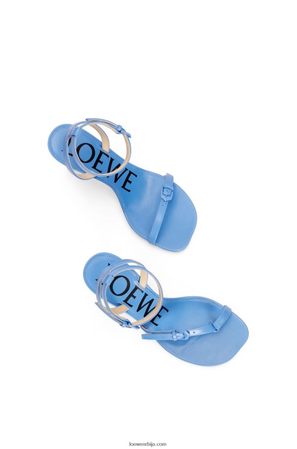 Loewe Жене сандала са латицама од јагњеће коже лагани тексас HJTY672