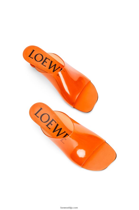 Loewe Жене тобоган за играчке од провидног материјала провидна наранџаста HJTY693