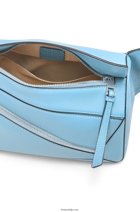 Loewe мушкарци мала слагалица од класичне телеће коже олимпијско плаво HJTY567