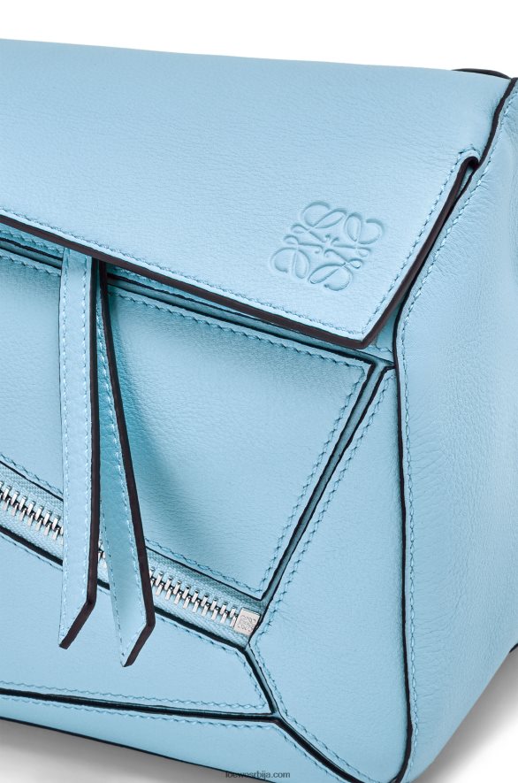 Loewe мушкарци мала слагалица од класичне телеће коже олимпијско плаво HJTY567