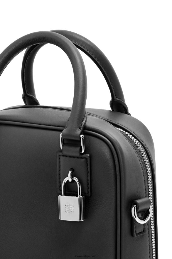 Loewe мушкарци амазона 15 од напа телеће коже црн HJTY142