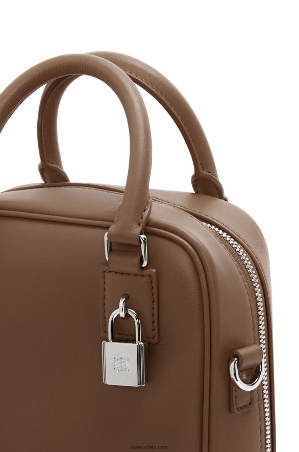 Loewe мушкарци амазона 15 од напа телеће коже зима браон HJTY191